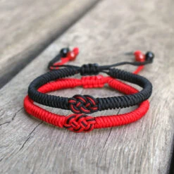 Bracelet « Dragon » En Fil Rouge -Moment Ici 1 39
