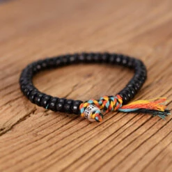 Bracelet « Coco Mantras » En Noix De Coco