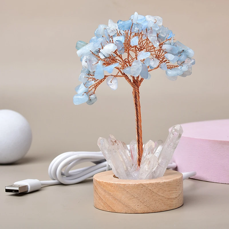 Vitalité – Arbre De Vie Lumineux En Pierres Naturelles 7 Vitalité – Arbre De Vie Lumineux En Pierres Naturelles – Image 5