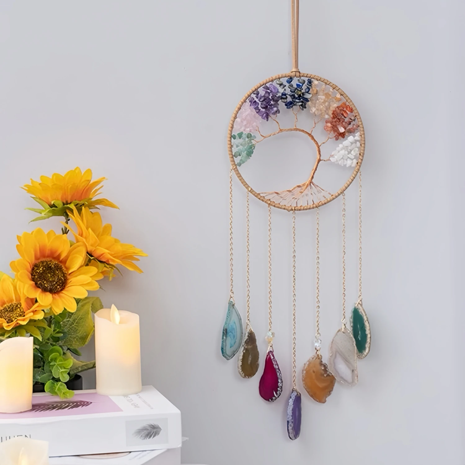 Capteur De Soleil Arbre De Vie – Cascade De Rêves 6 Capteur De Soleil Arbre De Vie – Cascade De Rêves – Image 4