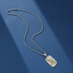 Collier Œil Oudjat – Vision Sacrée, Argent 925 -Moment Ici 20241031 113315