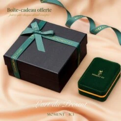 Collier Malachite Et Nacre – Astres En Verdures, Argent Plaqué Or -Moment Ici 3 48