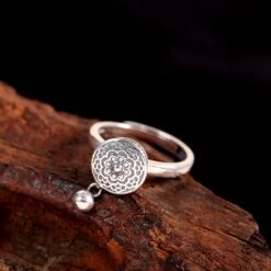 Bague Anti-Stress Rotative – Sérénité Infinité, Argent -Moment Ici 52c63a5eeb6fde03893477b1c77269c0