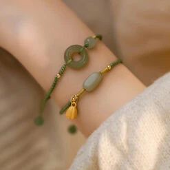Bracelet Jade – Éveil Spirituel