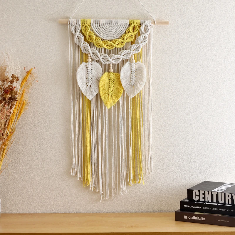Macramé Mural ‘Beauté Naturelle’ Artisanal 3 Macramé Mural ‘Beauté Naturelle’ Artisanal