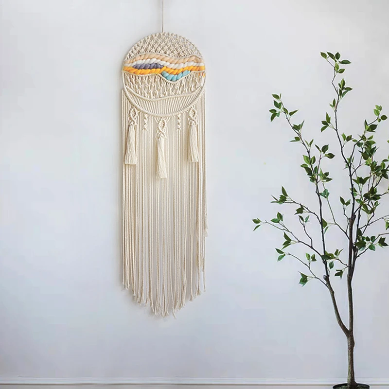 Attrape Rêve Macramé ‘Nuit Colorée’ Artisanal Ou DIY 4 Attrape Rêve Macramé ‘Nuit Colorée’ Artisanal Ou DIY – Image 2