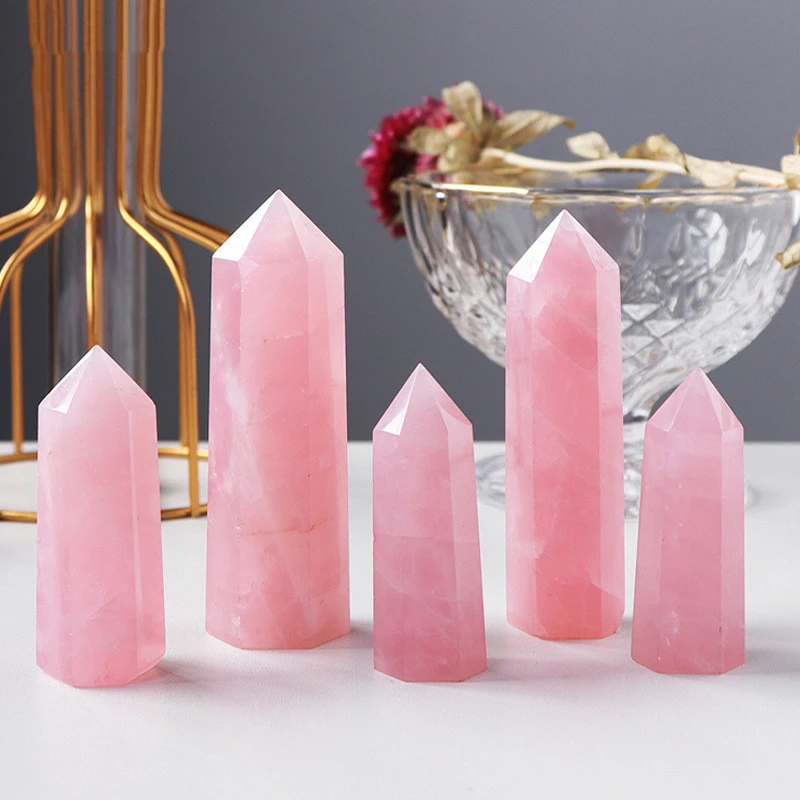 Pointe ‘Amour’ En Quartz Rose 3 Pointe ‘Amour’ En Quartz Rose