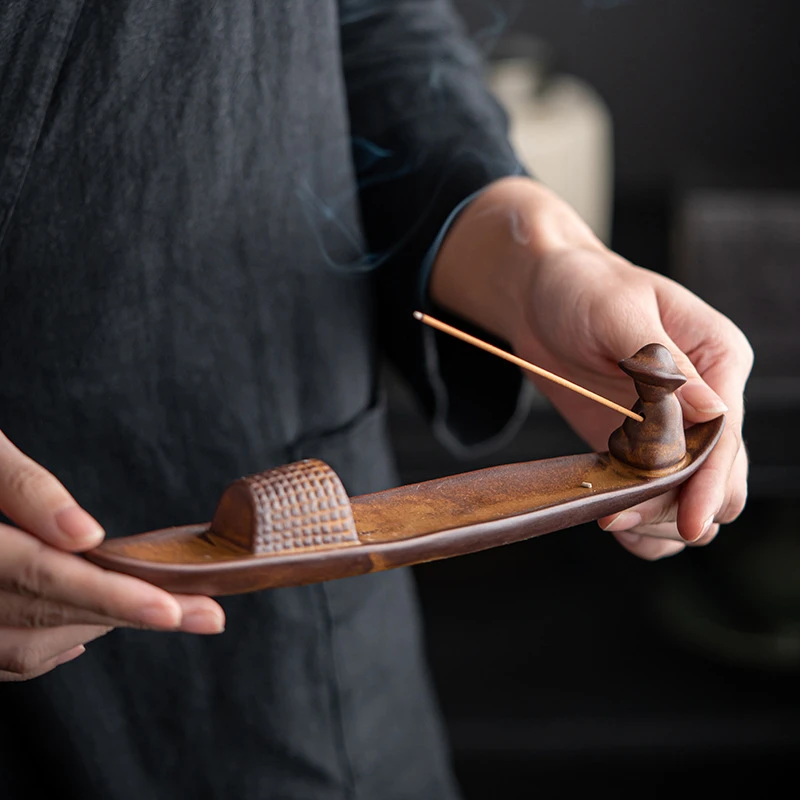 Encensoir « Pêcheur » En Céramique 6 Encensoir « Pêcheur » En Céramique – Image 5