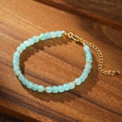 Bracelet Amazonite – Reflet D’Aurore 13 Bracelet Amazonite – Reflet D’Aurore -Moment Ici IMG 3317