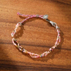 Bracelet Amazonite Ou Tourmaline – Essence, Argent -Moment Ici IMG 3398