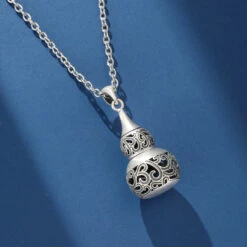 Collier Gourde Ouvrable – Trésor Mystique, Argent 925 -Moment Ici IMG 4253