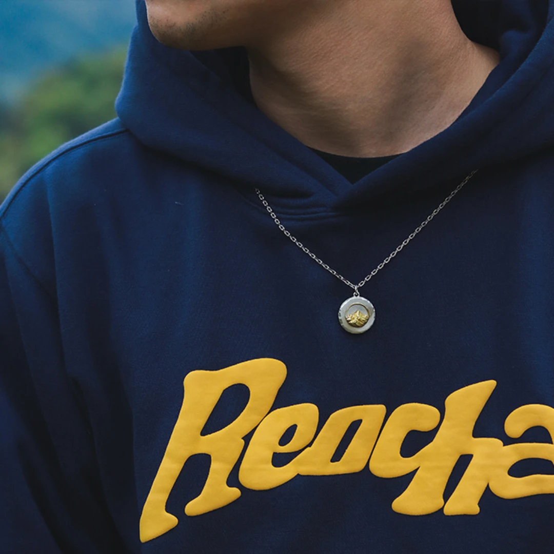 Collier Homme – Ascension Dorée 4 Collier Homme – Ascension Dorée – Image 2