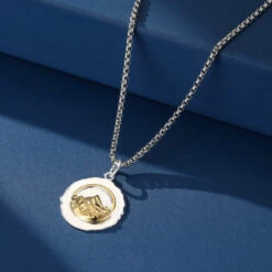 Collier Homme – Ascension Dorée 15 Collier Homme – Ascension Dorée -Moment Ici IMG 4353