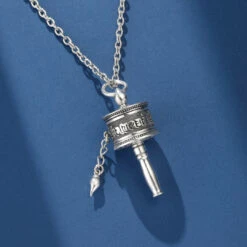 Collier Six Mantras Ouvrable – Roue De Sagesse, Argent 925 -Moment Ici IMG 4416