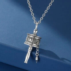 Collier Six Mantras Ouvrable – Roue De Sagesse, Argent 925 -Moment Ici IMG 4418