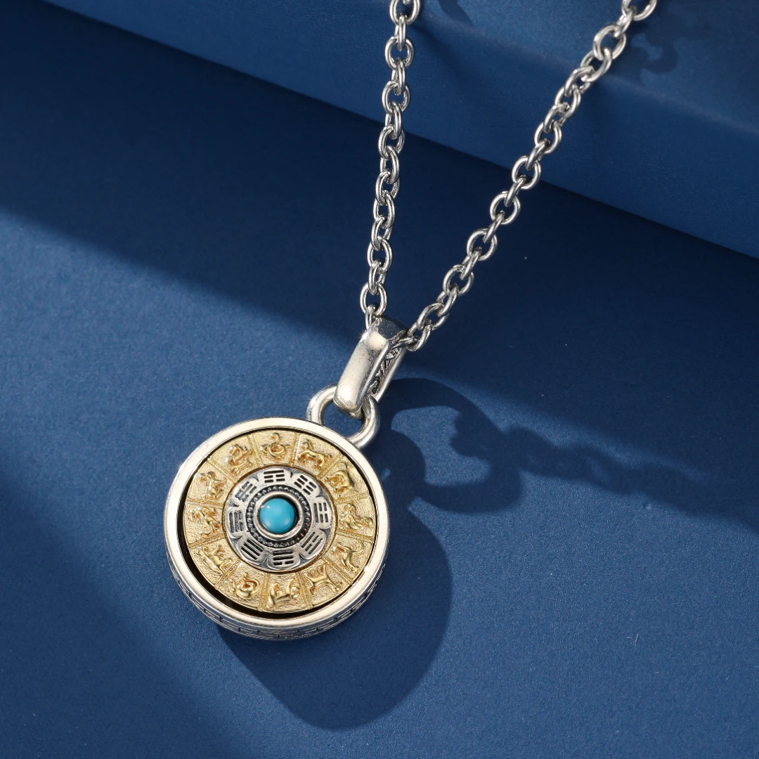 Collier Animaux Astrologiques – Énergie Zodiaque, Argent 925 4 Collier Animaux Astrologiques – Énergie Zodiaque, Argent 925 – Image 2