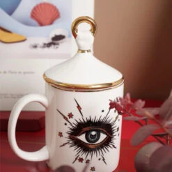 Tasse Mauvais Œil – Vision Protectrice, Céramique -Moment Ici IMG 5402