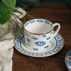 Tasse Mauvais Œil – Clarté Spirituelle, Céramique -Moment Ici IMG 5585