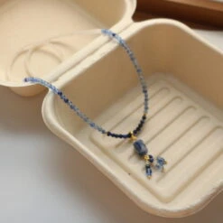 Collier Lapis Lazuli – Paix Profonde, Plaqué Or -Moment Ici IMG 9581