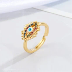 Bague Mauvais Œil « Confiance » En Zircon Coloré 12 Bague Mauvais Œil « Confiance » En Zircon Coloré -Moment Ici O1CN01dr8ww0215p29gDYb6 4097876934 0 cib
