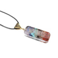 Pendentif 7 Chakras « Reiki » En Pierres Naturelles 15 Pendentif 7 Chakras « Reiki » En Pierres Naturelles -Moment Ici Pendentif chakras 5