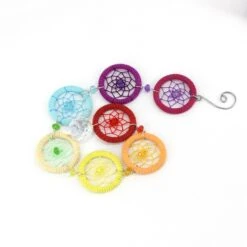 Attrape Rêve 7 Chakras ‘Harmonie’ -Moment Ici attrape reve 7 chakras harmonie 4