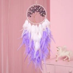 Attrape Rêve Arbre De Vie ‘Sagesse’ En Améthyste 8 Attrape Rêve Arbre De Vie ‘Sagesse’ En Améthyste -Moment Ici attrape reve arbre de vie sagesse en amethyste 2