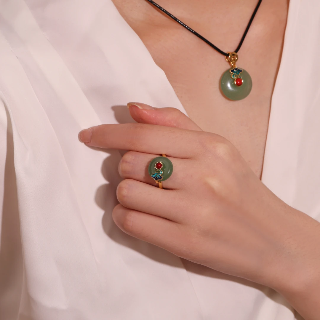 Bague Aventurine – Nuage Céleste 4 Bague Aventurine – Nuage Céleste – Image 2