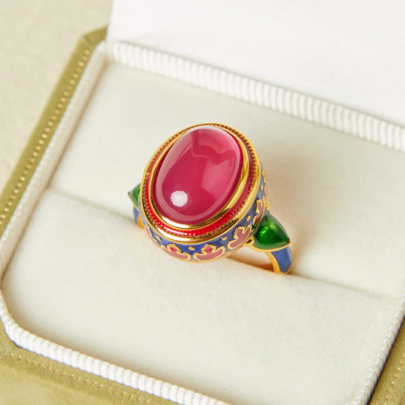 Bague Cornaline – Abondance, Argent Plaqué Or 9 Bague Cornaline – Abondance, Argent Plaqué Or – Image 7