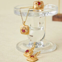 Bague Cornaline – Chance Florale, Argent Plaqué Or 17 Bague Cornaline – Chance Florale, Argent Plaqué Or -Moment Ici bague cornaline chance florale argent plaque or 3 1