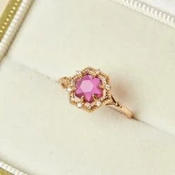 Bague Cornaline – Charme Passion, Argent Plaqué Or -Moment Ici bague cornaline charme passion argent plaque or 5