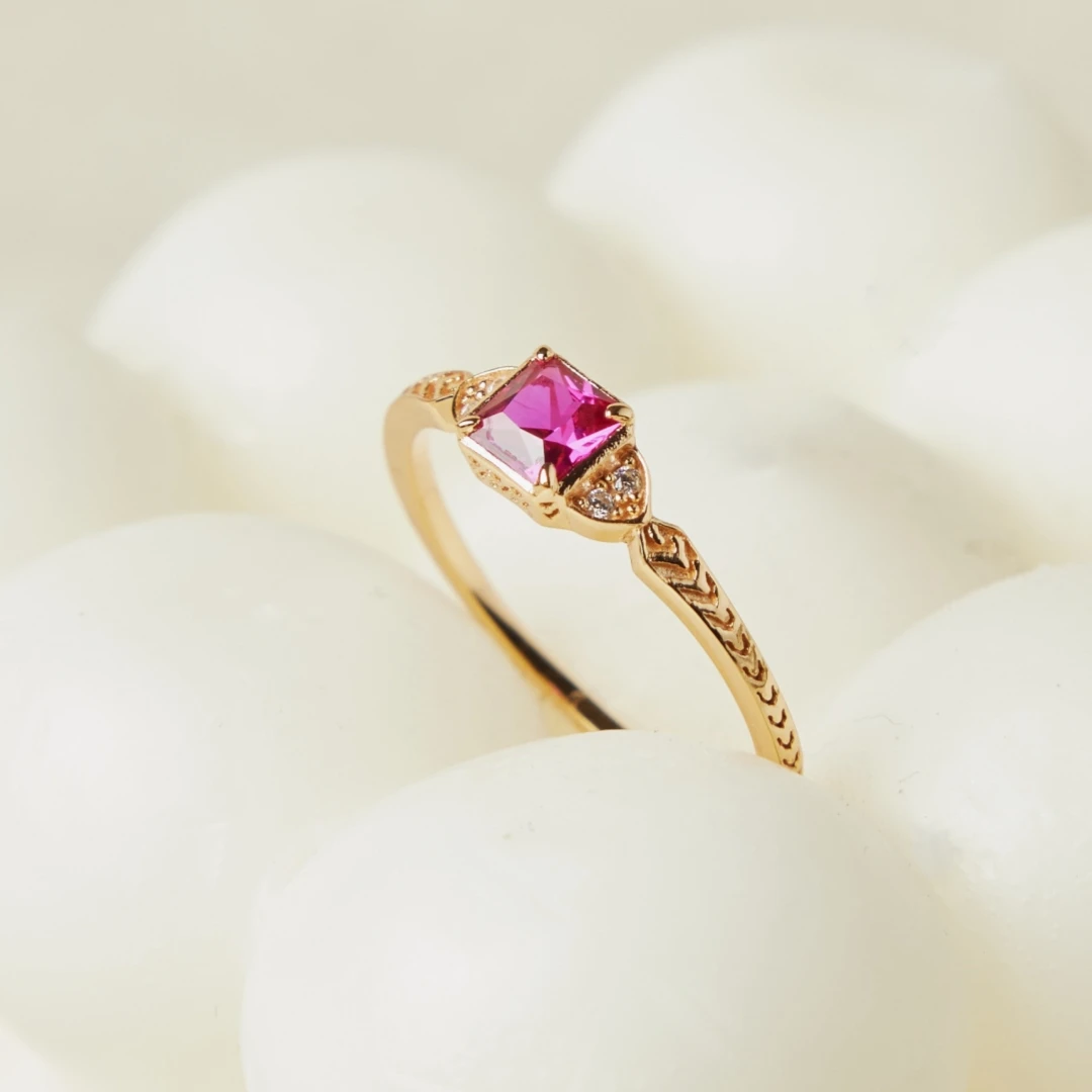 Bague Cornaline – Éclat Vitalité, Argent Plaqué Or 9 Bague Cornaline – Éclat Vitalité, Argent Plaqué Or – Image 7