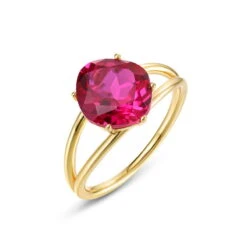 Bague Cornaline – Essence De Vie, Argent Plaqué Or -Moment Ici bague cornaline geometrique etincelante argent plaque or fr 52