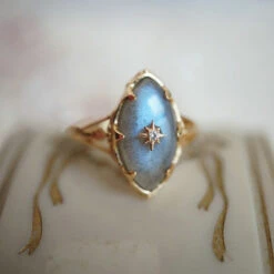 Bague Labradorite – Apaisement Cosmique, Argent Plaqué Or 20 Bague Labradorite – Apaisement Cosmique, Argent Plaqué Or -Moment Ici bague labradorite apaisement cosmique argent plaque or 3