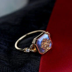 Bague Labradorite – Vitalité, Argent Plaqué Or 15 Bague Labradorite – Vitalité, Argent Plaqué Or -Moment Ici bague labradorite vitalite argent plaque or 1