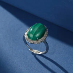 Bague Malachite – Élégance Vintage, Argent 925 10 Bague Malachite – Élégance Vintage, Argent 925 -Moment Ici bague malachite elegance vintage argent 925