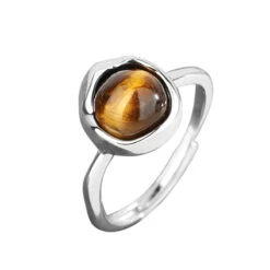 Bague Œil De Tigre – Aura Protectrice, Argent 14 Bague Œil De Tigre – Aura Protectrice, Argent -Moment Ici bague oeil de tigre aura protectrice argent