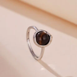 Bague Œil De Tigre – Aura Protectrice, Argent 11 Bague Œil De Tigre – Aura Protectrice, Argent -Moment Ici bague oeil de tigre aura protectrice argent 5
