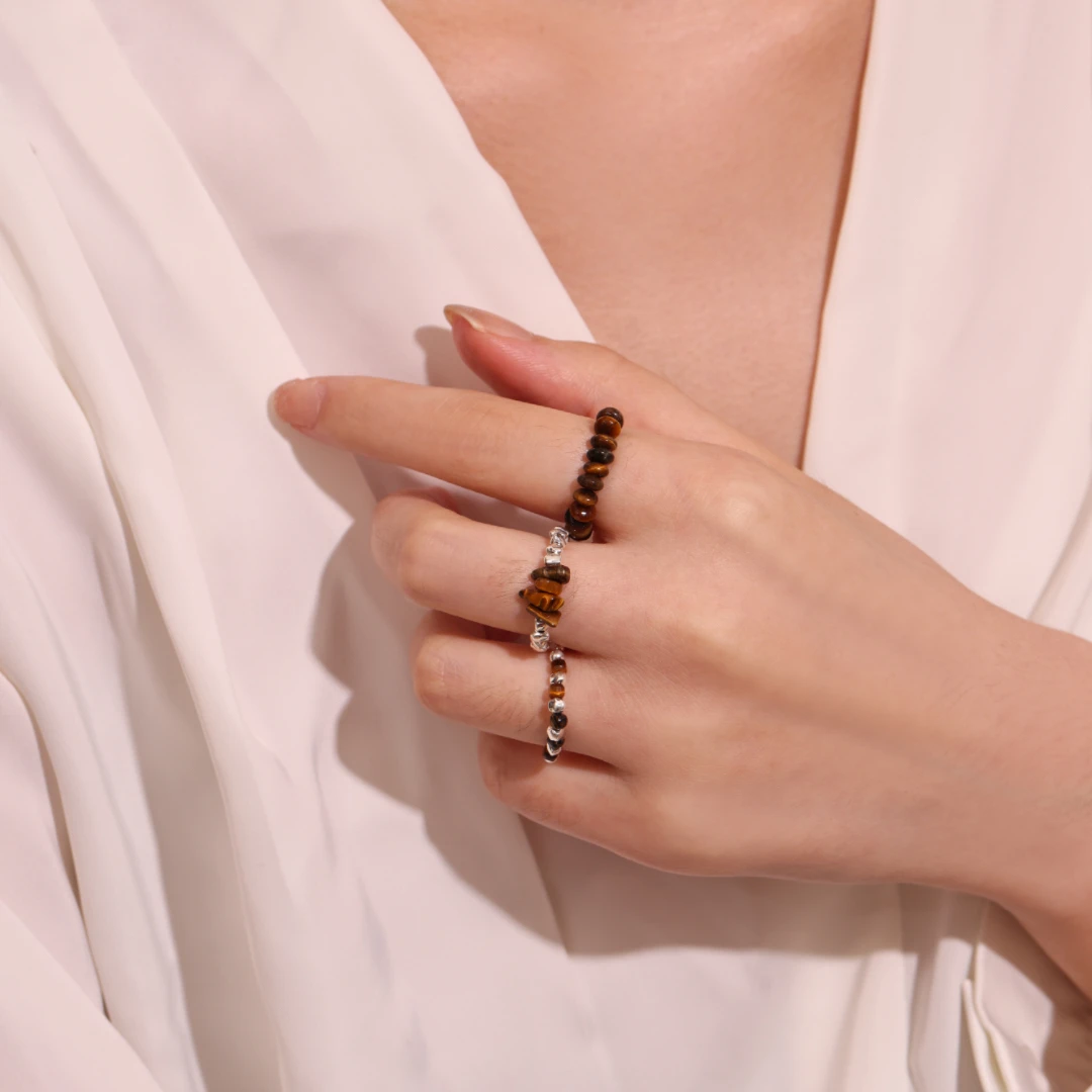 Bague Œil De Tigre – Lueur Protectrice, Argent 4 Bague Œil De Tigre – Lueur Protectrice, Argent – Image 2