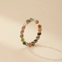 Bague Tourmaline – Éclat Arc-en-Ciel, Plaqué Or 14k 10 Bague Tourmaline – Éclat Arc-en-Ciel, Plaqué Or 14k -Moment Ici bague tourmaline eclat arc en ciel plaque or 14k 4