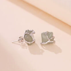 Boucles D’Oreilles Aventurine – Fleur De Sérénité, Argent 17 Boucles D’Oreilles Aventurine – Fleur De Sérénité, Argent -Moment Ici boucles d oreilles aventurine fleur de serenite argent 6