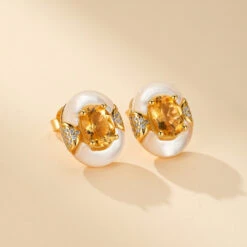 Boucles D’Oreilles Citrine Et Nacre – Énergie D’Abondance, Argent Plaqué Or 15 Boucles D’Oreilles Citrine Et Nacre – Énergie D’Abondance, Argent Plaqué Or -Moment Ici boucles d oreilles citrine et nacre energie dabondance argent plaque or 5