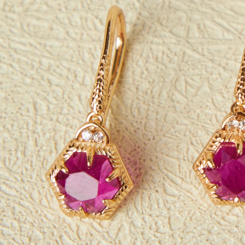 Boucles D’Oreilles Cornaline – Charme Passion, Argent Plaqué Or 7 Boucles D’Oreilles Cornaline – Charme Passion, Argent Plaqué Or – Image 5