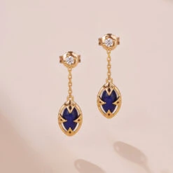 Boucles D’Oreilles Lapis Lazuli Et Quartz Clair – Étoile Du Matin, Argent Plaqué Or 14 Boucles D’Oreilles Lapis Lazuli Et Quartz Clair – Étoile Du Matin, Argent Plaqué Or -Moment Ici boucles d oreilles lapis lazuli et quartz clair etoile du matin argent plaque or 4