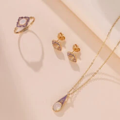 Bague Opale – Jardin Des Merveilles, Argent Plaqué Or -Moment Ici boucles d oreilles opale jardin des merveilles argent plaque or 2 1