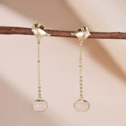 Boucles D’Oreilles Opale – Mélodie Du Ciel, Argent Plaqué Or 12 Boucles D’Oreilles Opale – Mélodie Du Ciel, Argent Plaqué Or -Moment Ici boucles d oreilles opale melodie du ciel argent plaque or 5