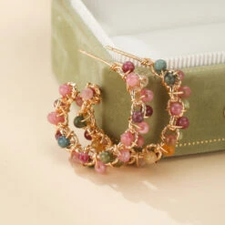 Boucles D’Oreilles Tourmaline – Vibrations Solaires, Plaqué Or 14k 10 Boucles D’Oreilles Tourmaline – Vibrations Solaires, Plaqué Or 14k -Moment Ici boucles d oreilles tourmaline vibrations solaires plaque or 14k 3