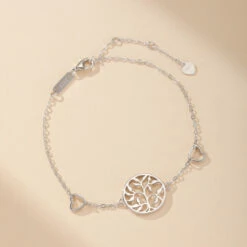 Bracelet Arbre De Vie – Amour Et Vitalité, Argent 925