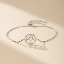 Bracelet Arbre De Vie – Harmonie Divine, Argent 925