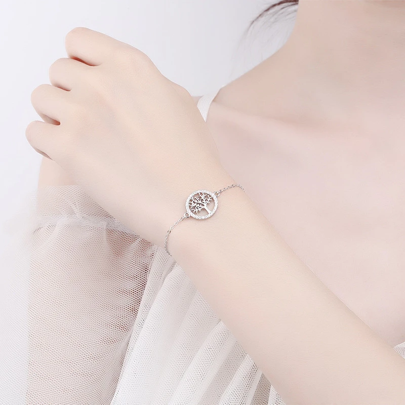 Bracelet Arbre De Vie – Vitalité, Argent 925 4 Bracelet Arbre De Vie – Vitalité, Argent 925 – Image 2